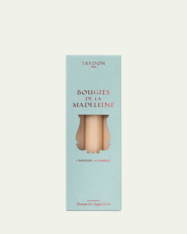 Madeleine Taper Candles, Set of 6